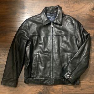 Men’s Dockers genuine leather jacket